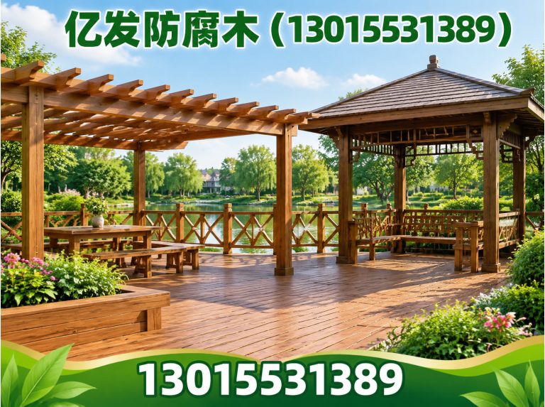 新郑市亿发防腐木展示图